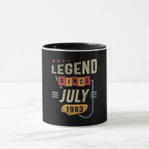 Mug 60 ans de légende depuis juillet 1963 60e annivers