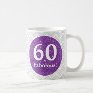 Mug 60 ans et Fabuleuse ! Anniversaire de soixantième 
