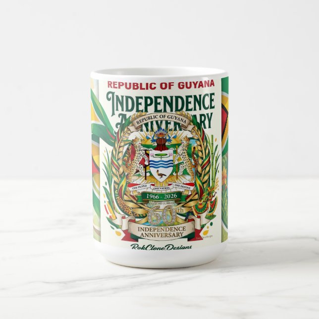Mug 60e anniversaire de l'indépendance de la Républiqu (Centre)