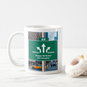 Mug 60e anniversaire Modifier tout le texte New York S