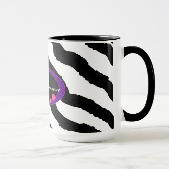 Mug 60e anniversaire Zebra Fur Imprimer (Droite)