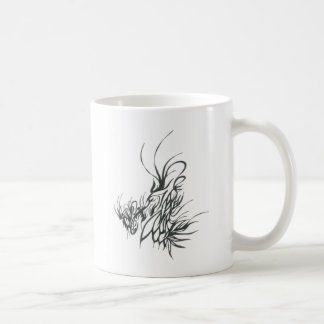Mug 61 Noir Blanc Art Tribal Tatouage Abstrait