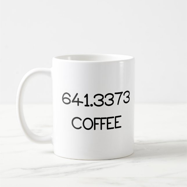 Mug 641.3373 Café (Gauche)