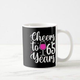 Mug 65 Ans 65e Fête d'anniversaire Hommes Femmes