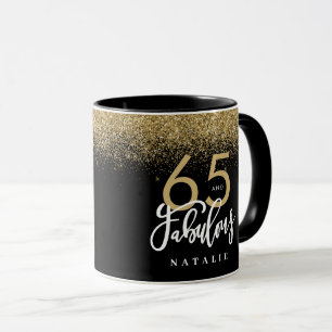 Mug 65 et fabuleux anniversaire de parties scintillant