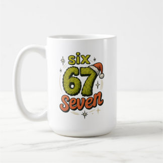 Mug 67, 6-7 mème, 6 7 drôle, 67 Noël