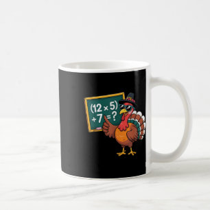 Mug 67 Action de grâce drôle dinde professeur de mathé