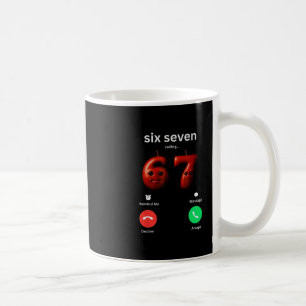 Mug 67 Appelle Drôle Mème 67 Silly Ai Apple Brainro