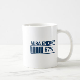 Mug 67 Aura à Six Sept Mème Drôle Argot Gen Alpha
