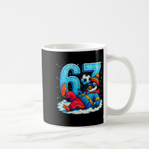 Mug 67 Cadeau drôle de foot de pingouin d'hiver mème