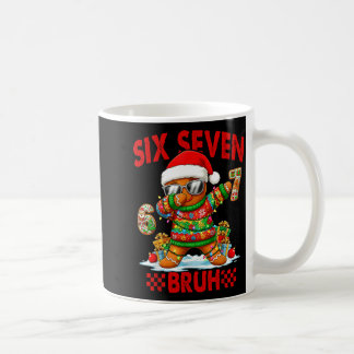 Mug 67 Christmas 6 7 Meme Gingerbread Man Xmas Pajamas