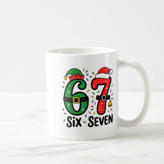 Mug 67 Christmas 6 7 Meme Six Seven Xmas  (Droite)