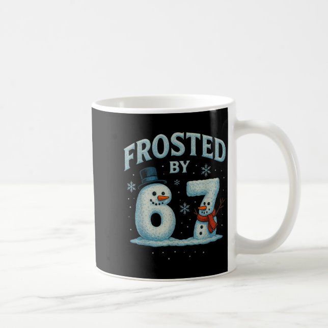 Mug 67 Christmas Snowman 6 7 Internet Meme Xmas 67  (Droite)