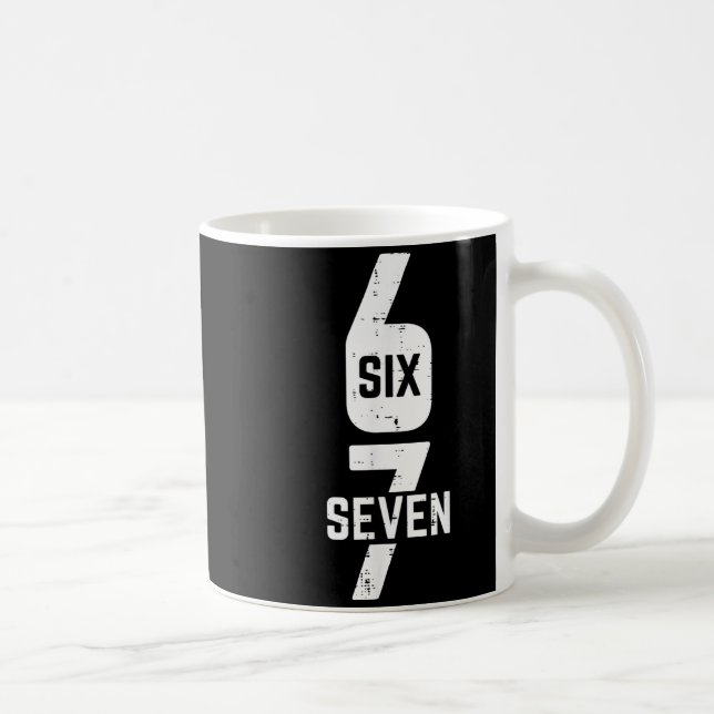 Mug 67 Costume Six Seven Mème Numéro 6 7 Sur Il Hommes (Droite)