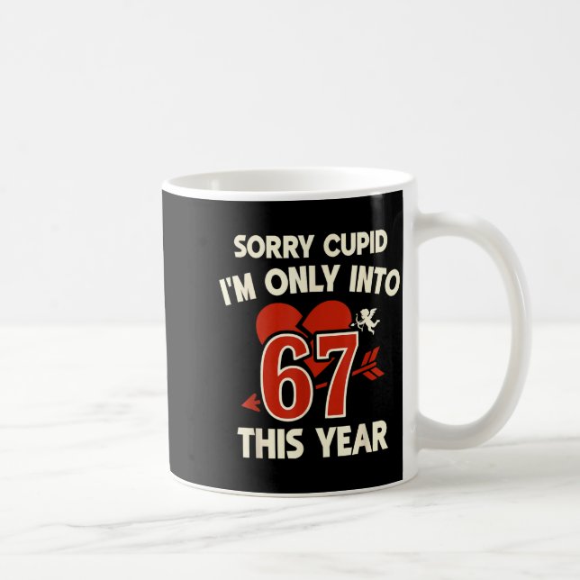 Mug 67 Cupid Meme de la Saint-Valentin, Graphique anti (Droite)