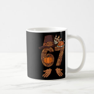 Mug 67 Dinde de Thanksgiving Drôle 6 7 Mème Garçons Ad