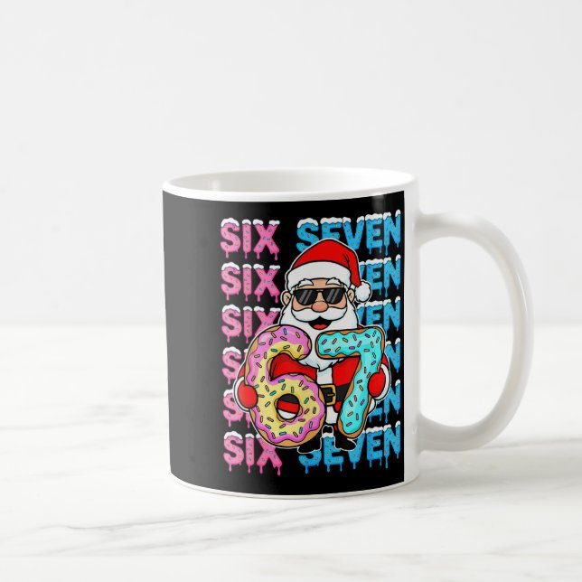 Mug 67 Donut Christmas Funny Six Seven Meme Santa Kids (Droite)