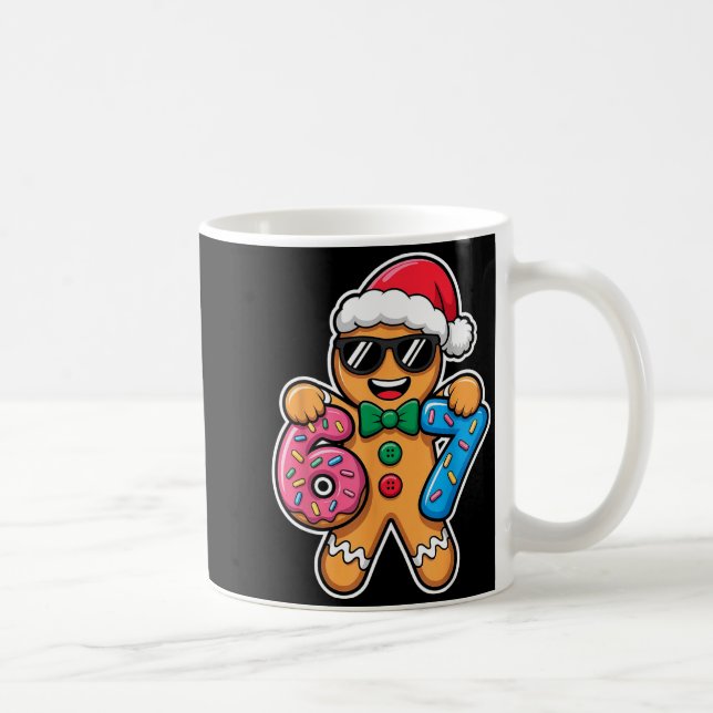 Mug 67 Funny Christmas Boys Kids Xmas Six Seven Ginger (Droite)