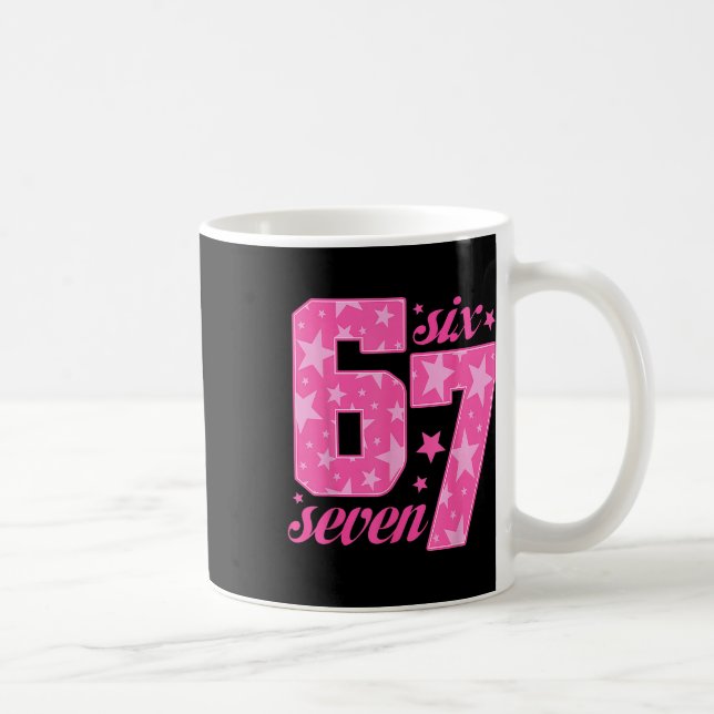 Mug 67 Funny Meme Pink Girl  (Droite)