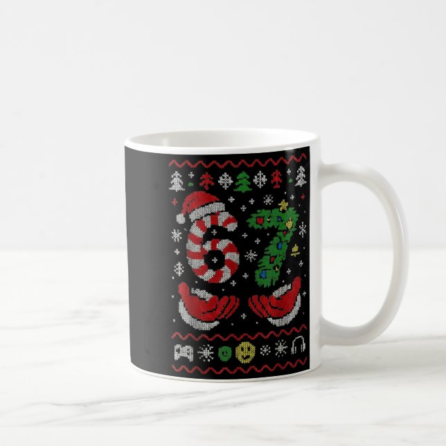 Mug 67 Gen Alpha Meme Ugly Christmas 6 7 Family Matchi (Droite)