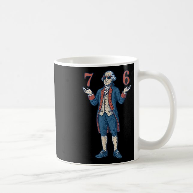 Mug 67 George Washington 7 6 Mème Six Sept 6-7 4 Juill (Droite)