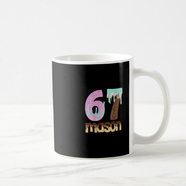 Mug 67 Glace Dégoulinante Mème Six Sept Argot Gen Alph (Droite)