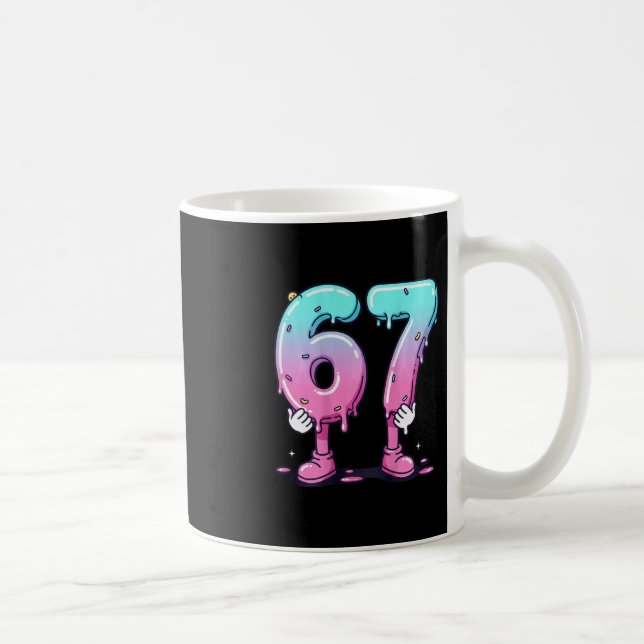 Mug 67 Glace qui dégouline (ck) Six Sept Mème pour la  (Droite)