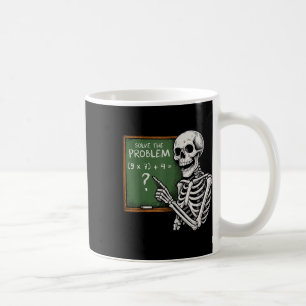 Mug 67 Halloween Math Drôle Six Sept Meme Brainrot Crâ
