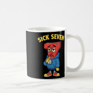 Mug 67 Hommes Femmes Six Sept Humour Mème Brainrot S