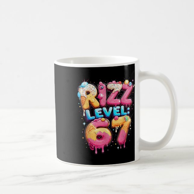 Mug 67 Ice Cream Drip Cool Meme Six Seven Gen Alpha Sl (Droite)
