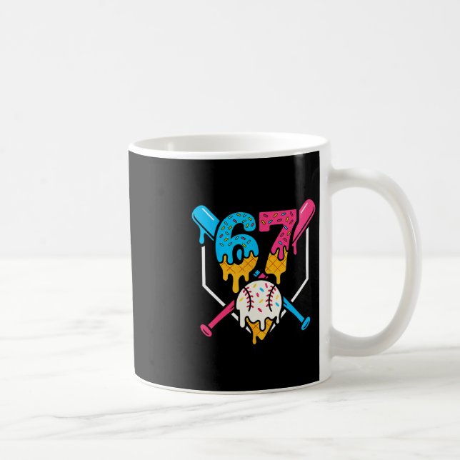 Mug 67 Ice Cream Drip Sell Meme Six Seven Gen Alpha Sl (Droite)