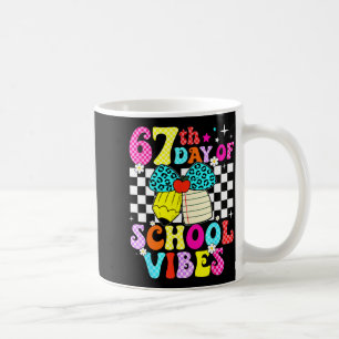 Mug 67 Jours D'école Mème 100ème Jour D'école Vibes S