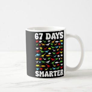 Mug 67 jours plus intelligent dinosaure enfants 100 jo