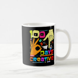 Mug 67 Meme 100 Jours D'école Enfants Créatifs Enseign