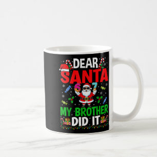 Mug 67 Meme Cher Père Noël Mon Frère L'a Fait Drôle De