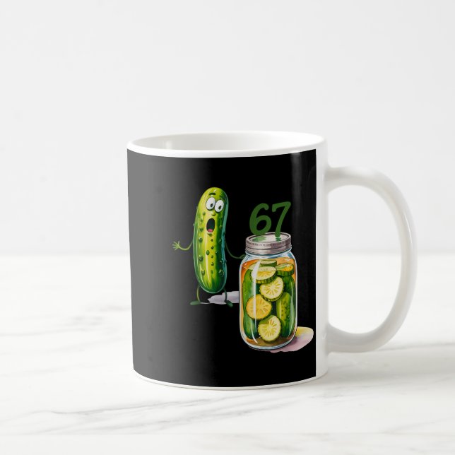 Mug 67 Meme Ckle Surprise A Jar Of Sliced Ckles Cuber  (Droite)