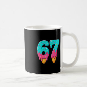 Mug 67 Mème de glace qui coule Drôle Six Sept Gen Alph