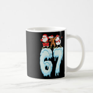 Mug 67 Meme de Noël 6 7 Nombres Six Sept Drôle Enfants