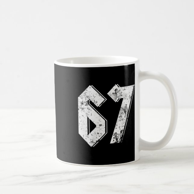 Mug 67 Meme Funny Six Seven Meme 6 7  (Droite)