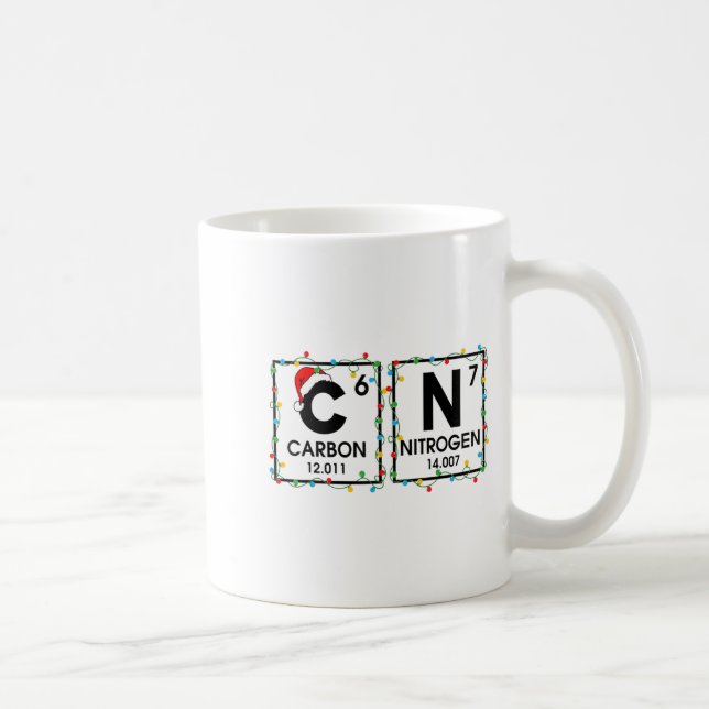 Mug 67 Meme Funny Teacher Science Periodic Table 67 Ch (Droite)