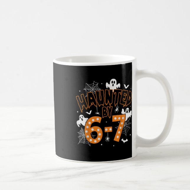 Mug 67 Meme Halloween Hanté – Fantôme et citrouille dr (Droite)