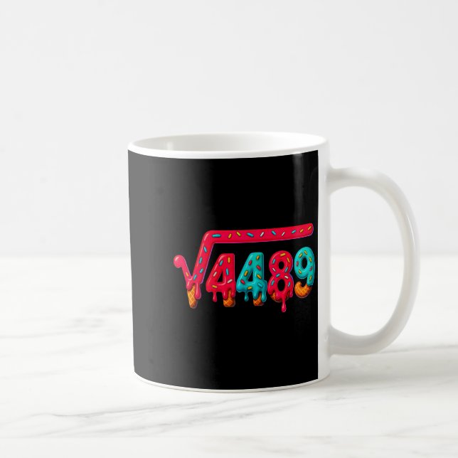 Mug 67 Meme Ice Cream Drip Square Root 4489 Gen Alpha  (Droite)