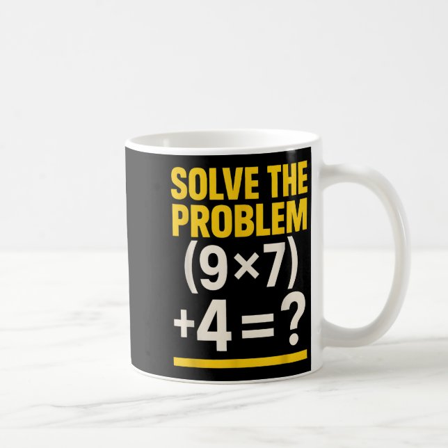 Mug 67 Meme Math Teacher Funny School 6-7 Brain Rot Si (Droite)