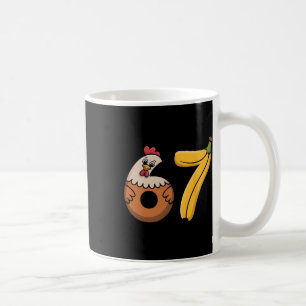 Mug 67 Meme poulet Nana Six Seven 6-7 Famille appariée