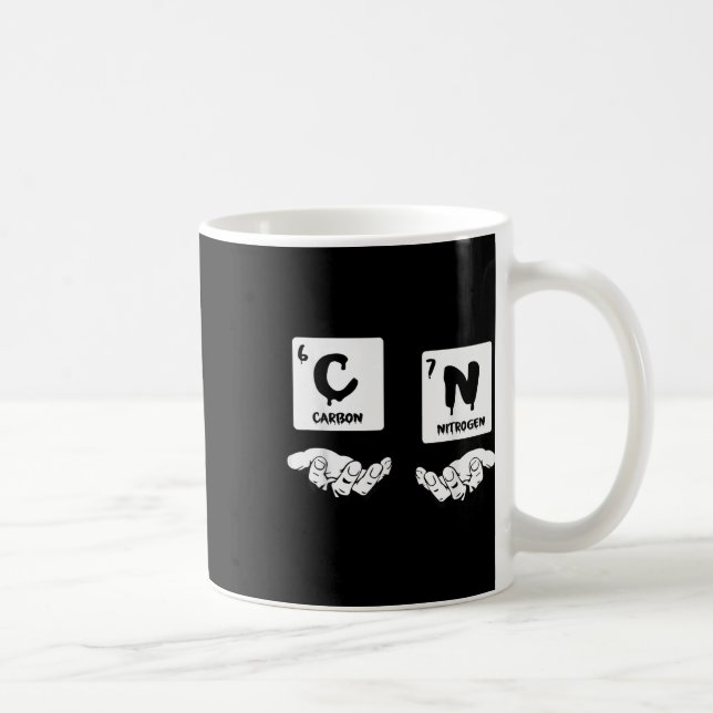 Mug 67 Mème Science Chimie Nerd Tableau Périodique Hum (Droite)