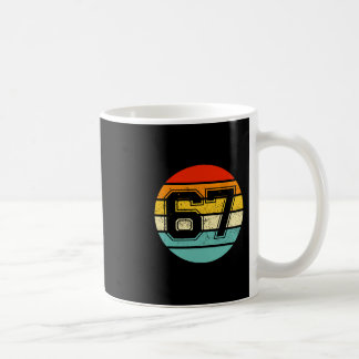 Mug 67 Mème Six Sept 6 7 Mème Nombre Drôle Vintage