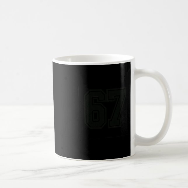 Mug 67 Meme Six Seven 6 7 Conception de Meme 6 7  (Droite)