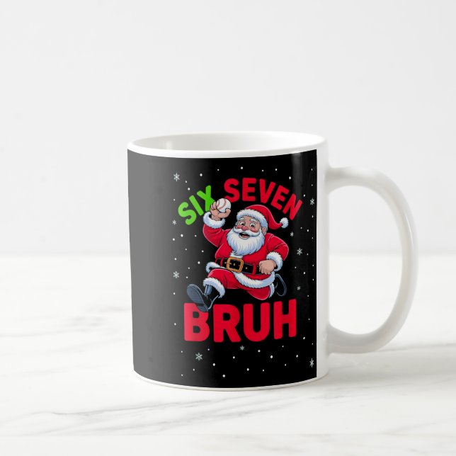 Mug 67 Meme Six Seven Bruh Santa Baseball Christmas Bo (Droite)