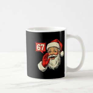 Mug 67 Meme Six Seven Père Noël Funny Noël Gen Z Alph