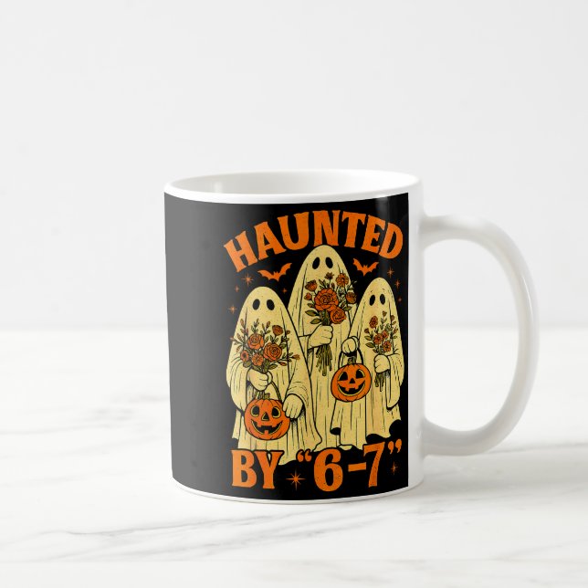 Mug 67 Meme Trendy Ghost Halloween Funny Six Seven Gen (Droite)